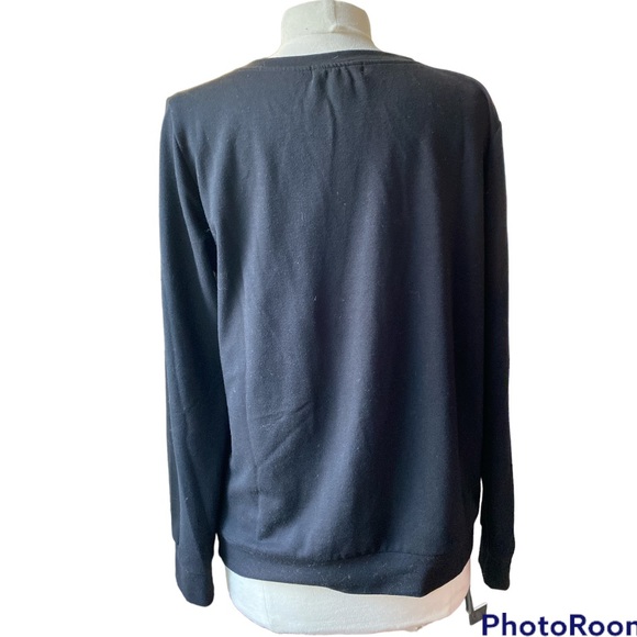 ‘Will work for shoes’ funny message sweatshirt, long sleeves - Picture 11 of 11